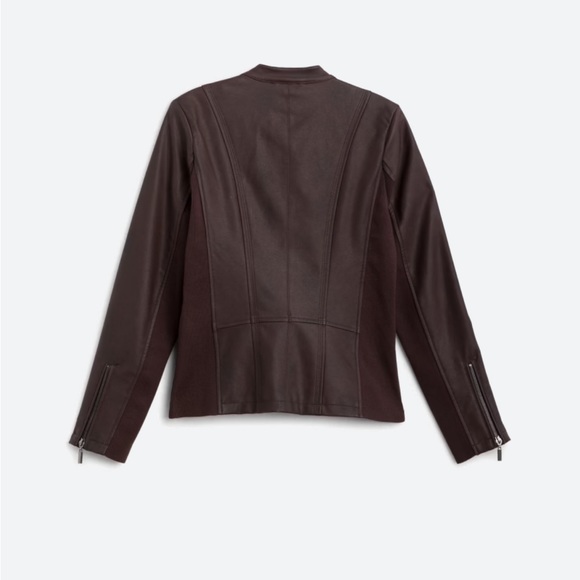 MoKa Jackets & Coats New With Tags Moka Ebele Faux Leather Jacket Poshmark